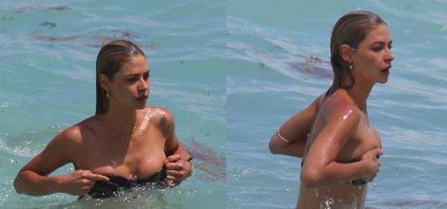 Bikinisi zorladı