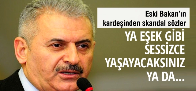 Binali Yıldırım'ın kardeşinden şok twitler