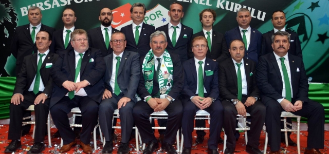 Bursaspor'un yeni başkanı Recep Bölükbaşı