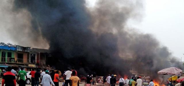 Şampiyonlar Ligi yayınına bombalı saldırı