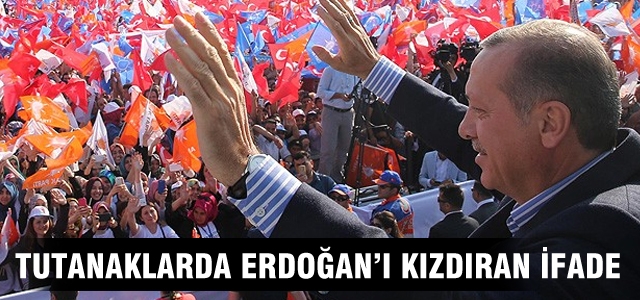 Tutanaklarda Erdoğan'ı kızdıran ifade