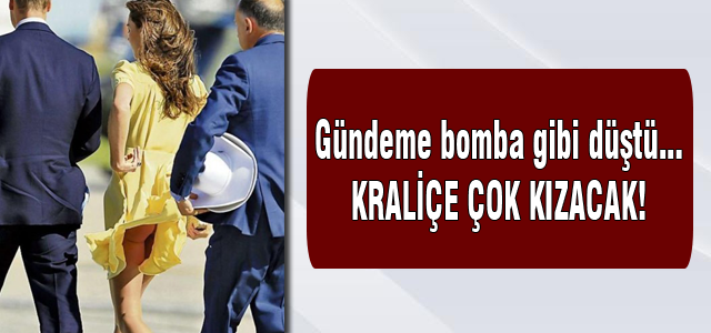 Kate Middleton'ın frikiklerle başı dertte!
