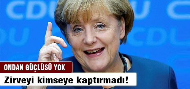 Dünyanın en güçlü kadını Merkel