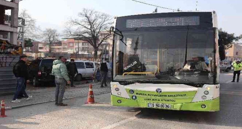 Bursa'da otobüste durak geçme kavgası