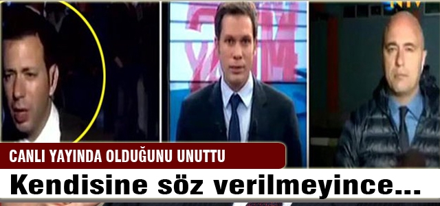 NTV muhabiri sinirlendi ve gitti!