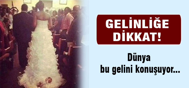Dünya bu gelini konuşuyor!
