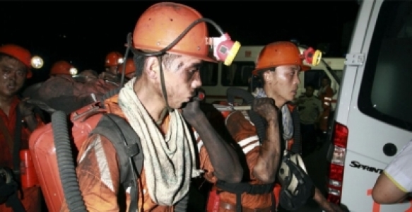 Çin'de maden kazası!