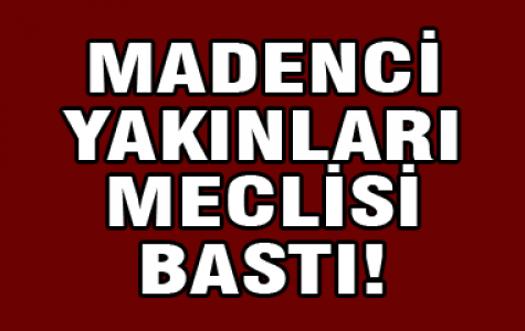 Madenci yakınları TBMM’de komisyonu bastı