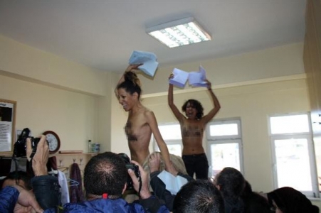 FEMEN'e Türkiye şoku
