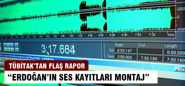 TÜBİTAK'tan Başbakan'a ait ses kayıtları açıklaması