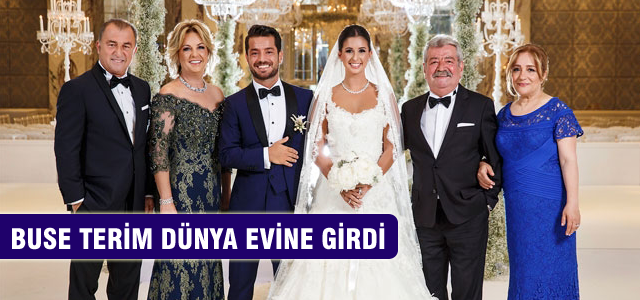 Buse Terim Volkan Bahçekapılı hayatlarını birleştirdiler