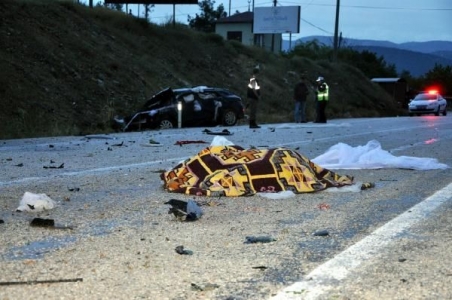 Düğün gecesi gelin ile damadı ayıran kaza