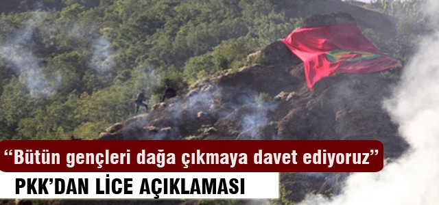 KCK'dan Lice açıklamsası