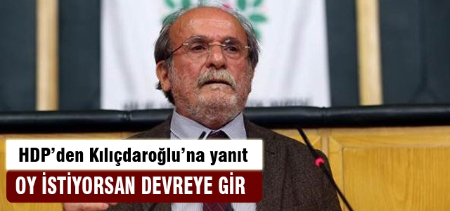 HDP’den Kılıçdaroğlu’na yanıt