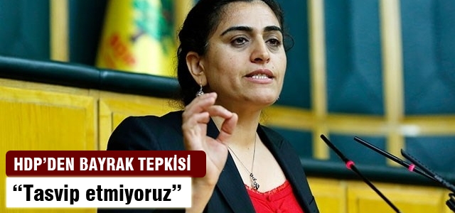 "Bayrak indirilmesini tasvip etmiyoruz"