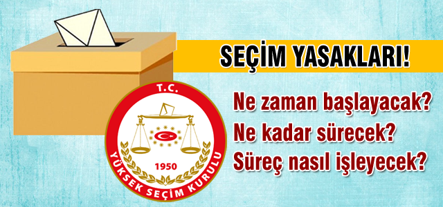 İşte YSK'nın Köşk seçimleri ile ilgili kriterleri
