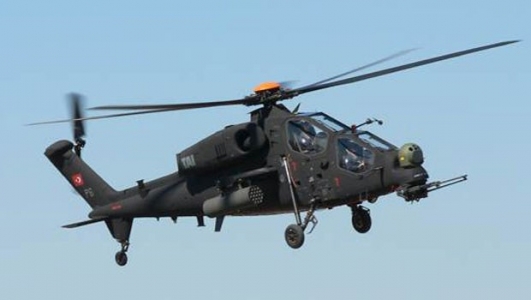 ATAk helikopteri teslim ediliyor