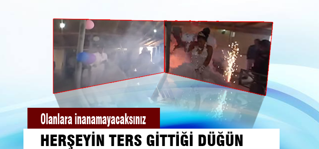 Herşeyin ters gittiği düğün