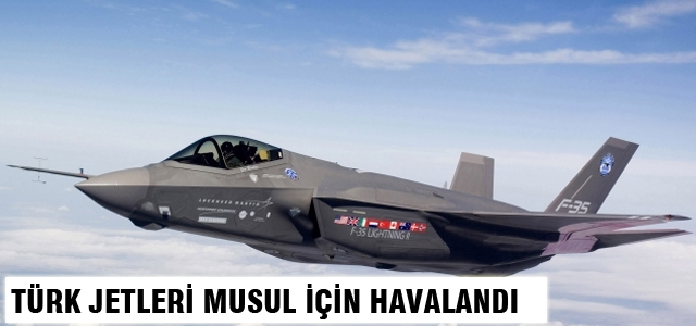Türk jetleri Musul için havalandı