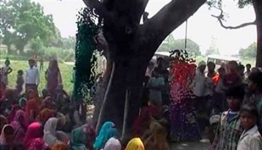 Yine tecavüz edip ağaca astılar