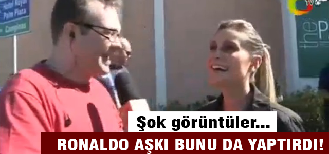 Ronaldo aşkı bunu da yaptırdı!