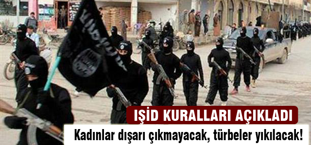 IŞİD kurallarını açıkladı!