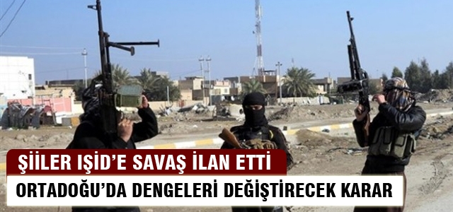 Şiiler IŞİD’e savaş ilan etti!