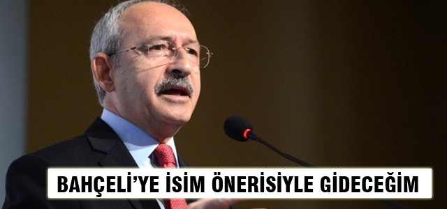 “Bahçeli'ye isim önerisiyle gideceğim“