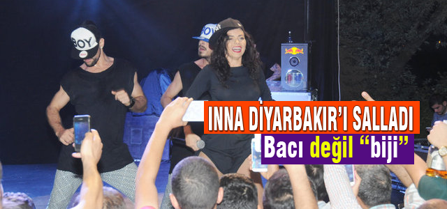 Inna Diyarbakır'ı salladı
