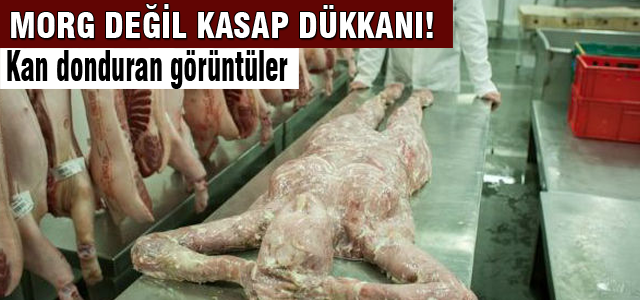 Morg değil kasap dükkanı!