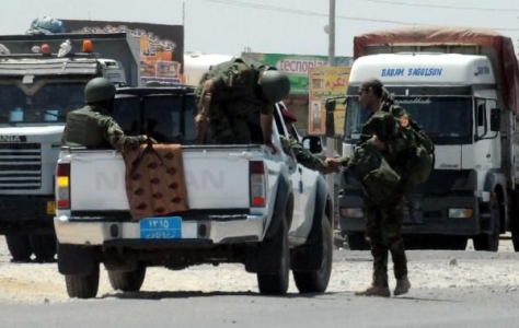 IŞİD konvoyu vuruldu!