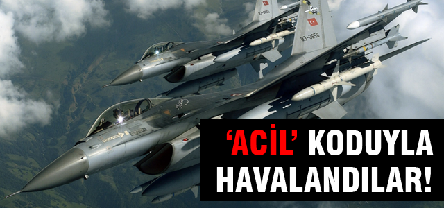 Türk Savaş uçakları Musul semalarında