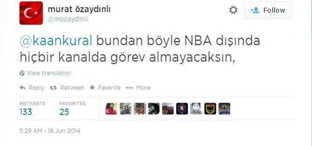 Murat Özaydınlı'dan çirkin tehdit!