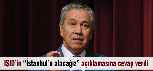 Arınç'tan IŞİD açıklaması