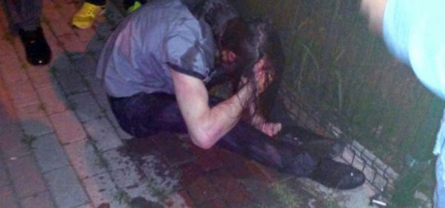 Taciz şüphesi hastanelik etti