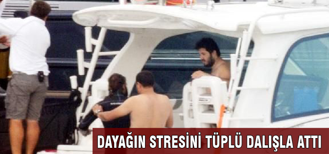 'Dayak ifadesi' sonrasında tüplü dalış!