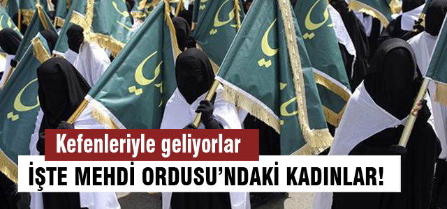 Kefenleriyle geliyorlar