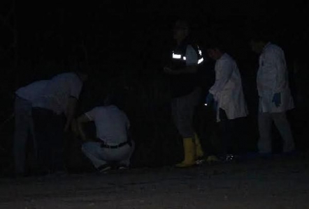 Polis aracının geçişi sırasında patlama