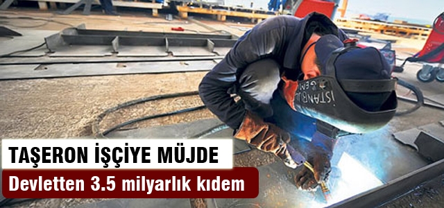 Taşeron işçiye müjde