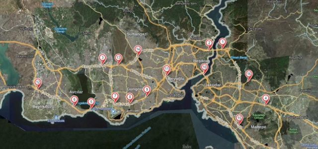 İstanbul'da bu noktalara dikkat!