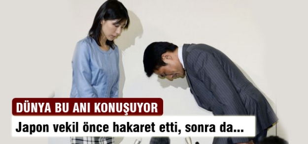 Dünya Japon vekilin bu özrünü konuşuyor