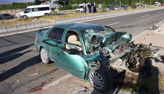 Van'da katliam gibi kaza