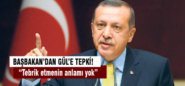 Erdoğan'dan Gül'e tepki