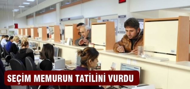 Memurun tatili Köşk seçimine endekslendi