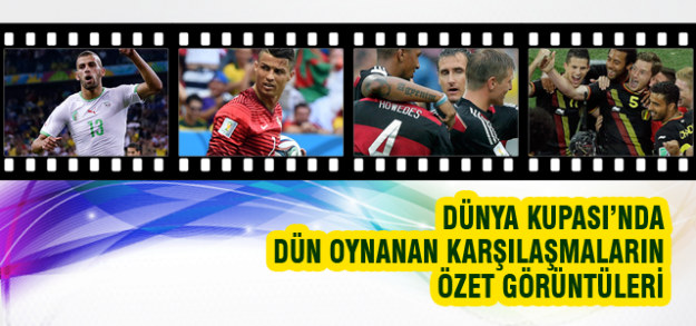 Cezayir - Rusya maçın golleri / TIKLA İZLE