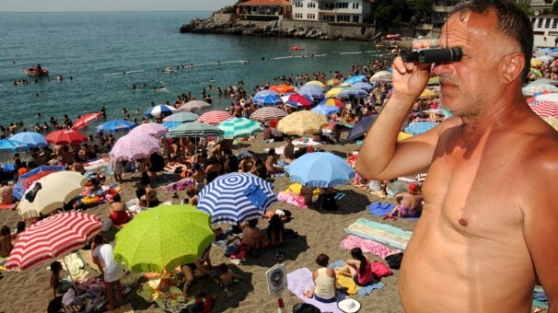 Plajda cankurtaran gerginliği