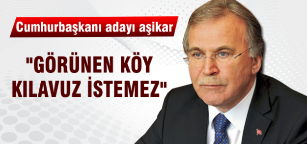 Mehmet Ali Şahin'den 'cumhurbaşkanı adayı' açıklaması