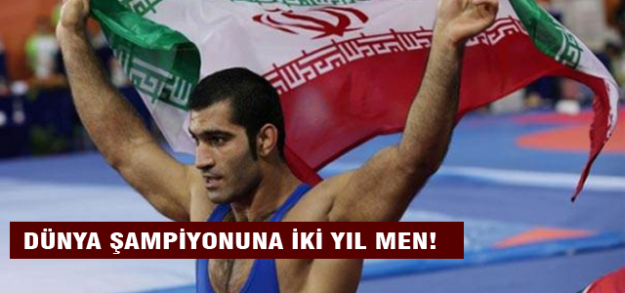 Dünya şampiyonuna 2 yıl men