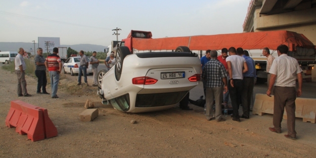 Orhangazi'de korkutan kaza