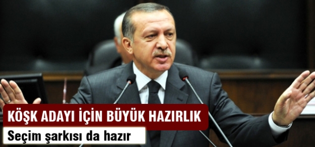 Seçim karargahı belli , şarkı hazır